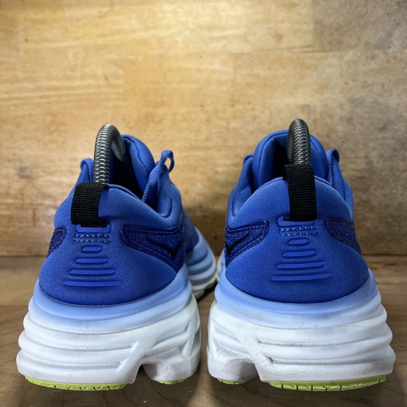 Hoka One One Bondi 8 REFLECTIVE Womens Size 8 (B) Running Shoes Sneakers Blue - Picture 5 of 12